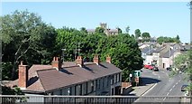 H8744 : Houses on Irish Street (the A3) in Armagh by Eric Jones