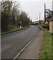 West along Green Lane, Hardwicke