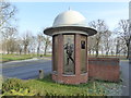 Military memorial off Goojerat Road, Colchester