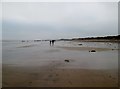 TA1761 : Walking  south  on  Fraisthorpe  Beach  at  low  tide by Martin Dawes