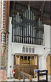 SK9771 : Organ, St Peter's church in Eastgate, Lincoln by Julian P Guffogg