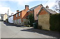 Outbuilding and houses on the south side of Freehold Street