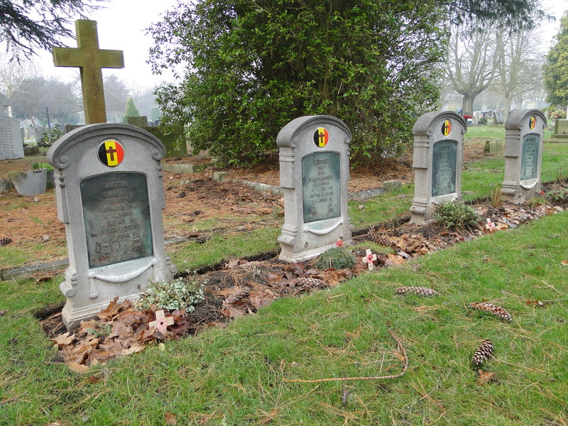 Graves Of Belgian Soldiers © Adrian S Pye :: Geograph Britain And Ireland