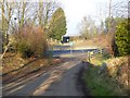 Driveway from Whittle Farm joins the A69