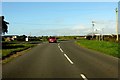 The B4413 into Penygroeslon