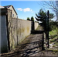 Path from Penywarc Road towards Coed Cae Road, Llanelli