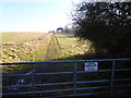 Barn seen from the Downs Link