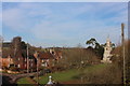 Little Bedwyn from the railway footbridge