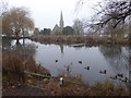 Pond on Woodford Green