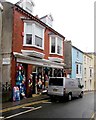 Morris Brothers shop and van, Tenby