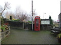 Telephone box and tourist information board, Addingham