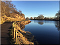 The Caledonian Canal approaching Muirtown