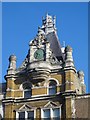 Former Jones Bros store, Holloway Road, N7 - tower, clock & date stone