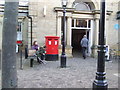 Double Elizabeth II postbox, Ilkley Post Office