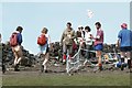 SD7381 : Fellsman Hike, Whernside summit 1978 by Jim Barton