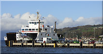 NS2059 : MV Loch Portain at Largs Pier by Thomas Nugent