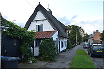 TL4860 : Thatched cottages by N Chadwick