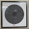 Manor House tube station - Labyrinth 225