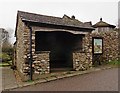 Bus shelter, Hawkchurch