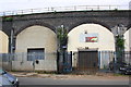 Industrial units under the railway arches of Bath Road