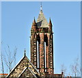 The Crescent Church tower, Belfast (February 2017)