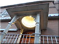 Canopy at the entrance to Shree Swaminarayan Temple