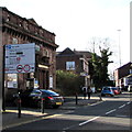 Directions sign, High Street, Runcorn