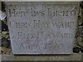 All Saints, Warlingham: external memorial (I)