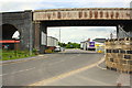 SE2932 : Railway Bridge DOL4 10-6 over Bridge Road by Roger Templeman