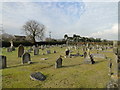 TL7183 : Part of Lakenheath cemetery by Adrian S Pye