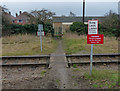 Level crossing on the Great Central Railway