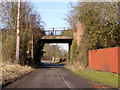 Railway bridge over Sarson Lane