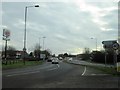 Clifton  Moor  Gate  into  retail  park  from  A1237