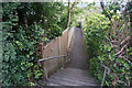 Path behind the houses in Bathampton