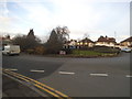 Roundabout on Streatfield Road, Kenton