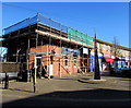 Ditton House under scaffolding, Runcorn