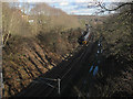 Railway east of Newlaithes Road bridge