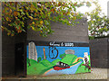 SE3132 : Welcome to Leeds (mural) by Stephen Craven