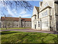 Part of Hurstpierpoint College seen from College Lane