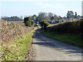 Dean Lane nearing outskirts of Winchester