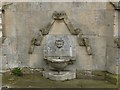 Drinking fountain and inscription on the Conduit House