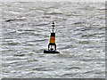 SJ2898 : Navigation Marker in the Crosby Channel by David Dixon