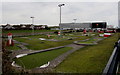 Crazy Golf course in Prestatyn