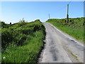 Aghincurk Road ascending towards its junction with the Cladymillstown Road