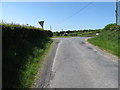 Aghincurk Road at its junction with the B78 (Cladymilltown Road)