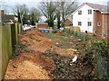 Site clearance in Jubilee Gardens