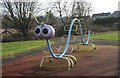 Caterpillar climbing frame