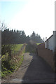 Track to War Memorial, Dreghorn