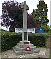 War memorial in Wigginton