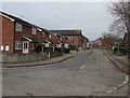 West along Herdman Street, Crewe